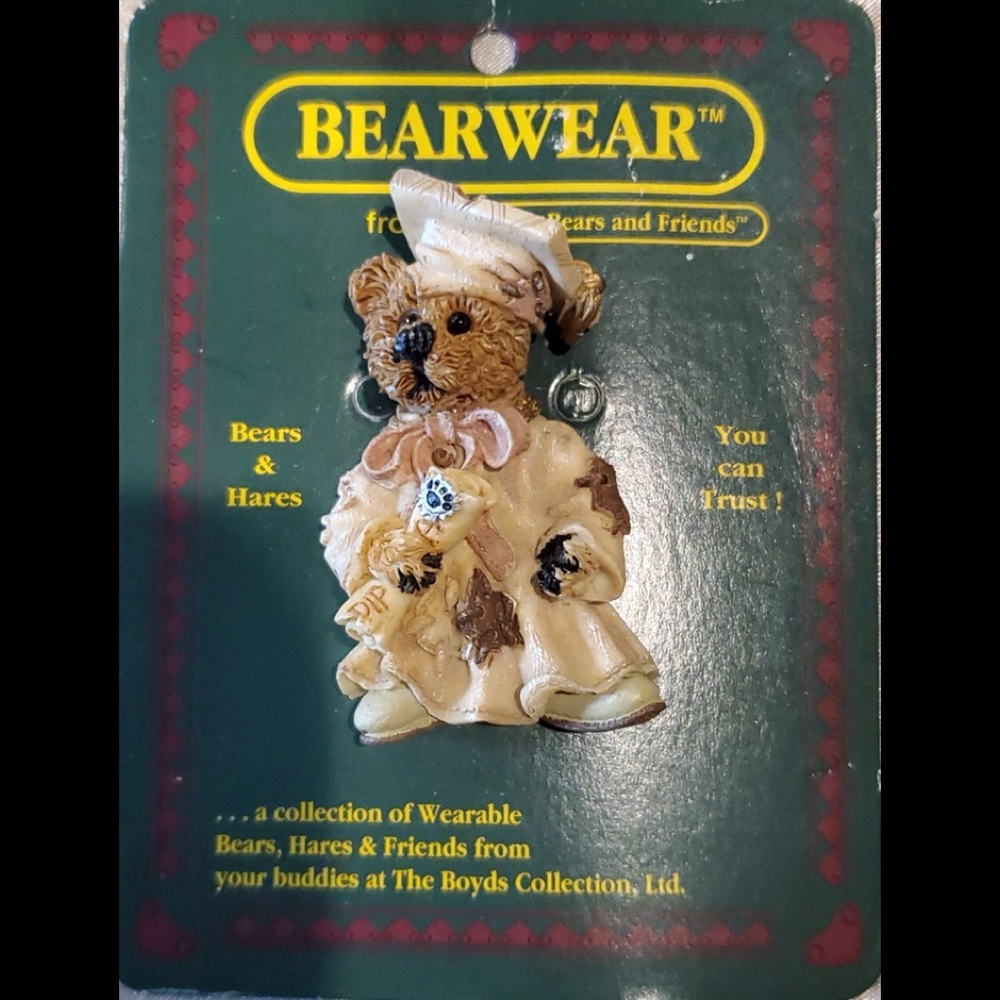 Vintage Bearwear graduation Pin 1995
